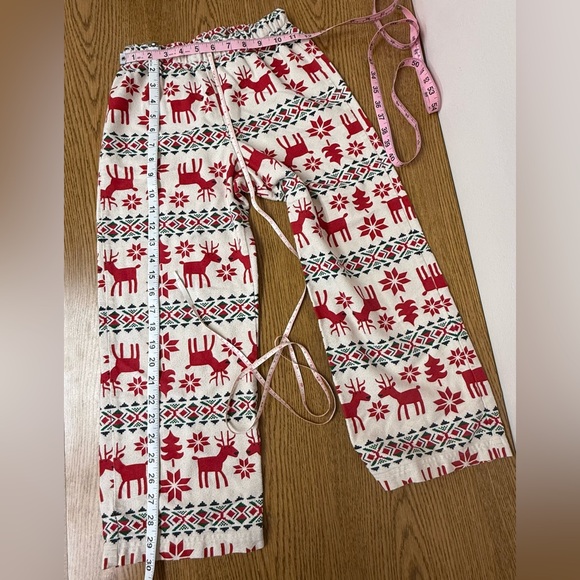 Hanna Anderson kids PJ bottoms- winter scene - Picture 6 of 7